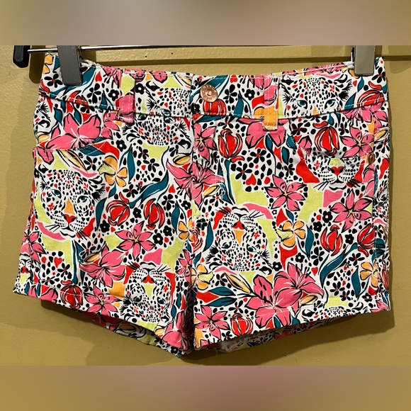 Vince Camuto Floral Shorts 10 - Picture 1 of 6